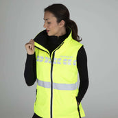 Equi-Flector by Shires Chaleco Reflectante Amarillo