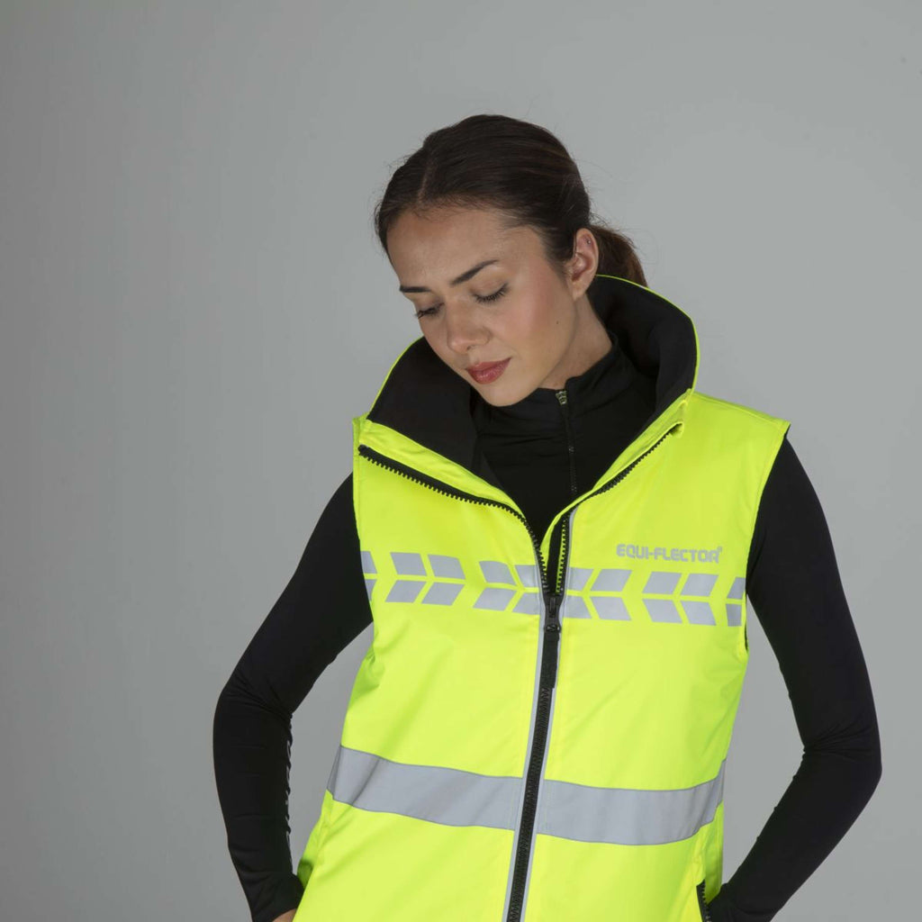 Equi-Flector by Shires Chaleco Reflectante Amarillo