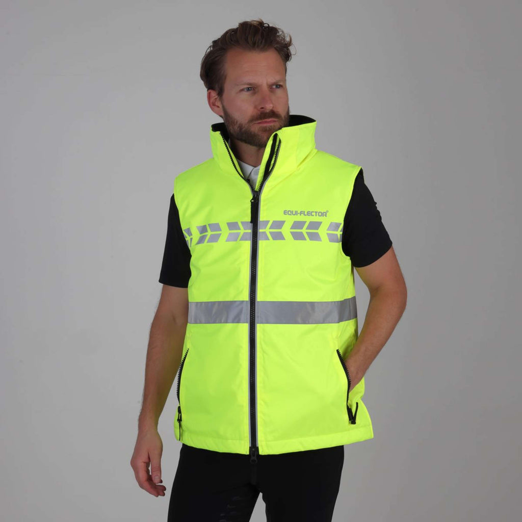 Equi-Flector by Shires Chaleco Reflectante Amarillo