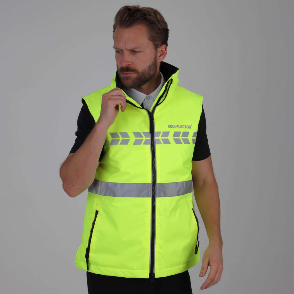 Equi-Flector by Shires Chaleco Reflectante Amarillo