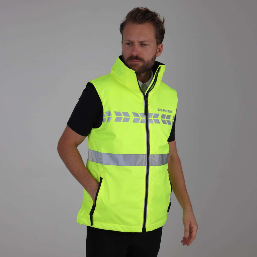 Equi-Flector by Shires Chaleco Reflectante Amarillo