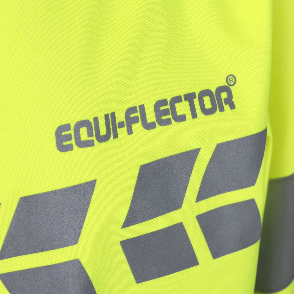 Equi-Flector by Shires Chaqueta Reflectante Niños Amarillo