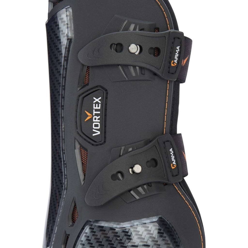Arma by Shires Botas para tendones Vortex Negro