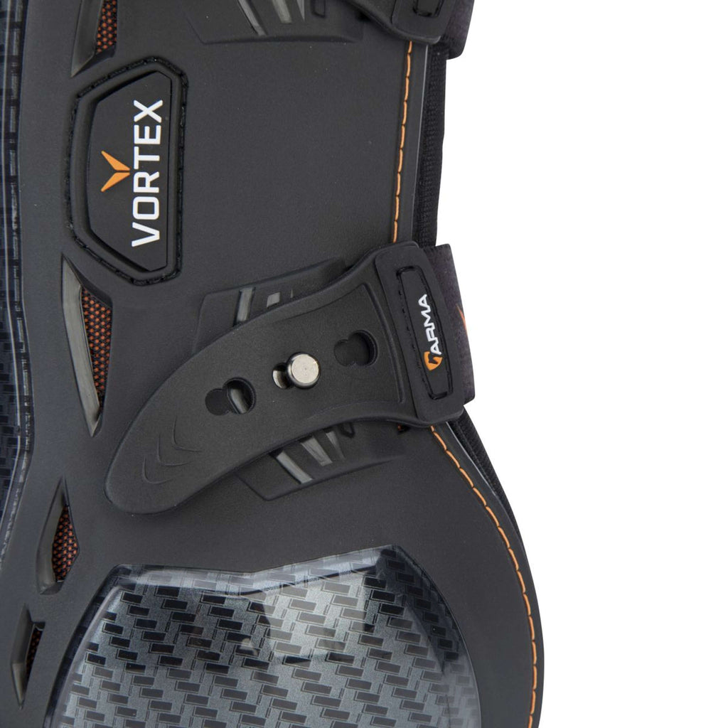 Arma by Shires Botas para tendones Vortex Negro