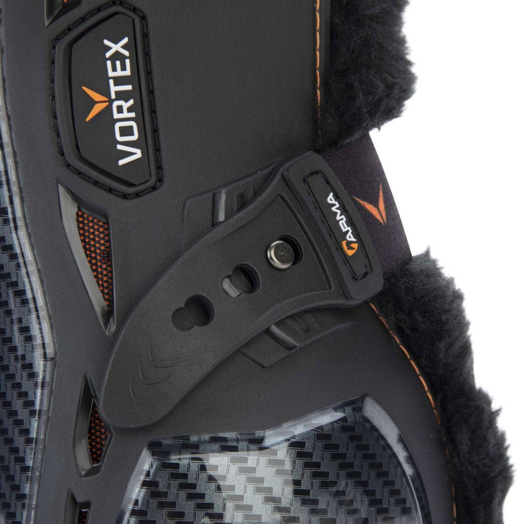 Arma by Shires Botas para tendones Vortex SupaFleece Negro