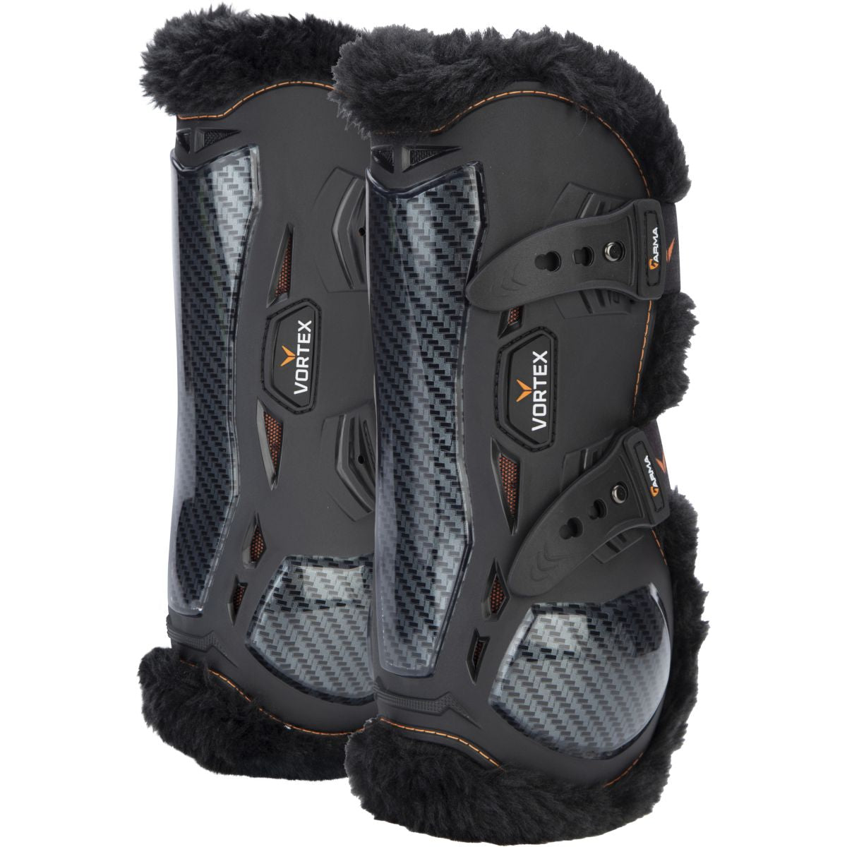 Arma by Shires Botas para tendones Vortex SupaFleece Negro