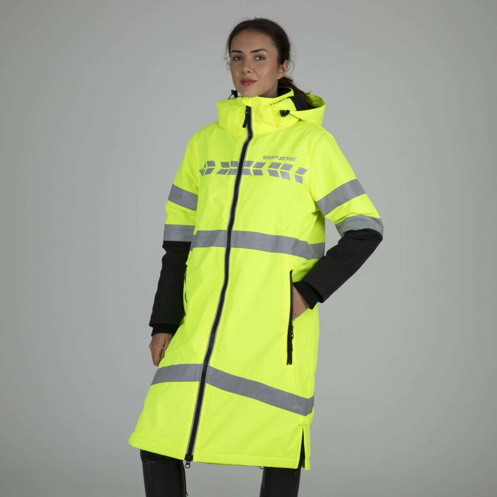 Equi-Flector by Shires Chaqueta Reflectante Largo Amarillo