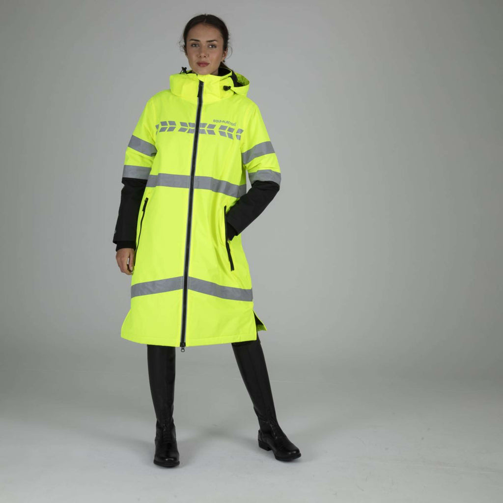 Equi-Flector by Shires Chaqueta Reflectante Largo Amarillo