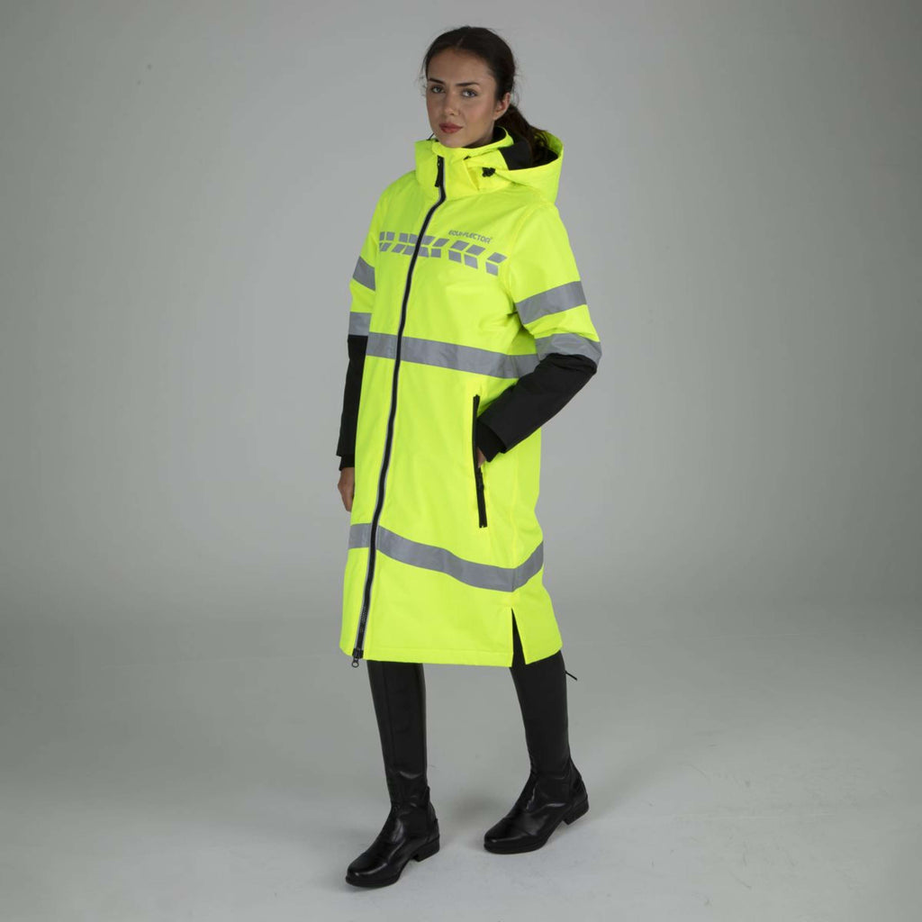 Equi-Flector by Shires Chaqueta Reflectante Largo Amarillo