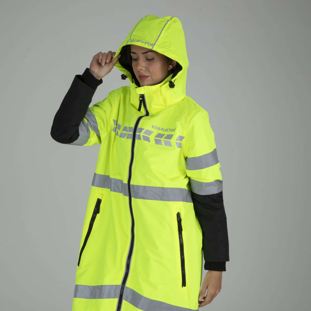 Equi-Flector by Shires Chaqueta Reflectante Largo Amarillo