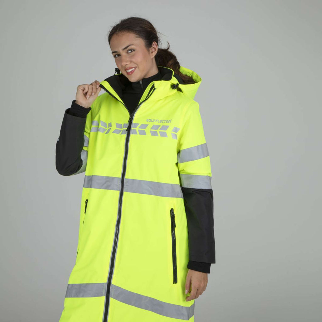 Equi-Flector by Shires Chaqueta Reflectante Largo Amarillo