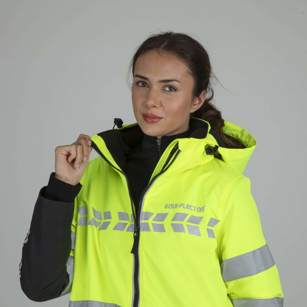 Equi-Flector by Shires Chaqueta Reflectante Largo Amarillo