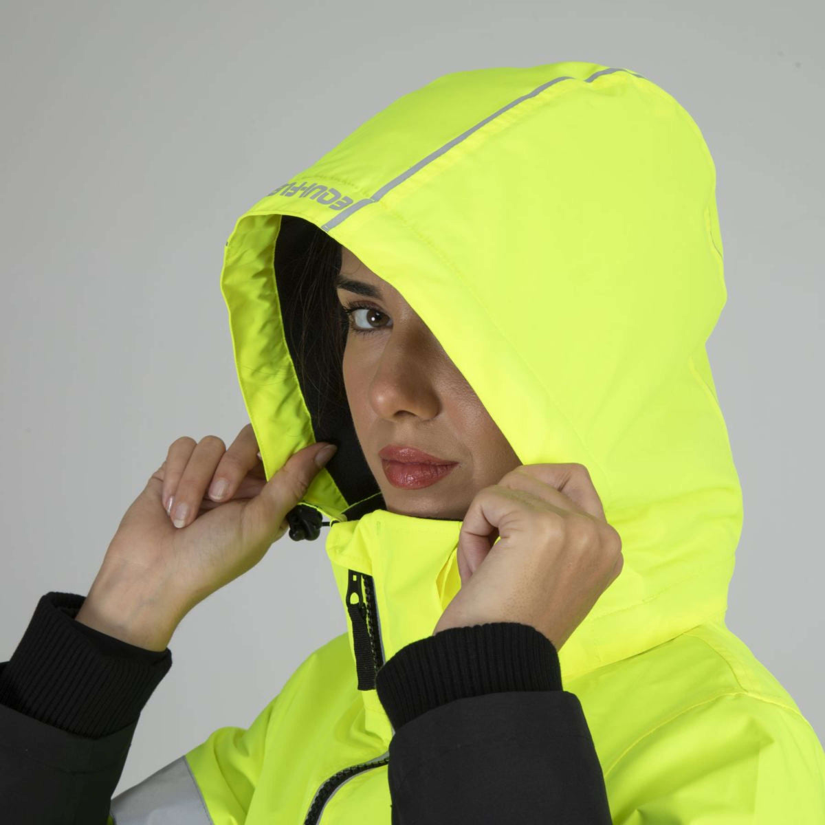 Equi-Flector by Shires Chaqueta Reflectante Largo Amarillo
