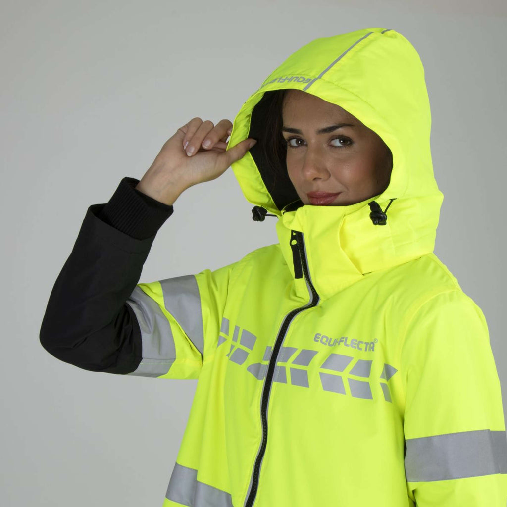 Equi-Flector by Shires Chaqueta Reflectante Largo Amarillo