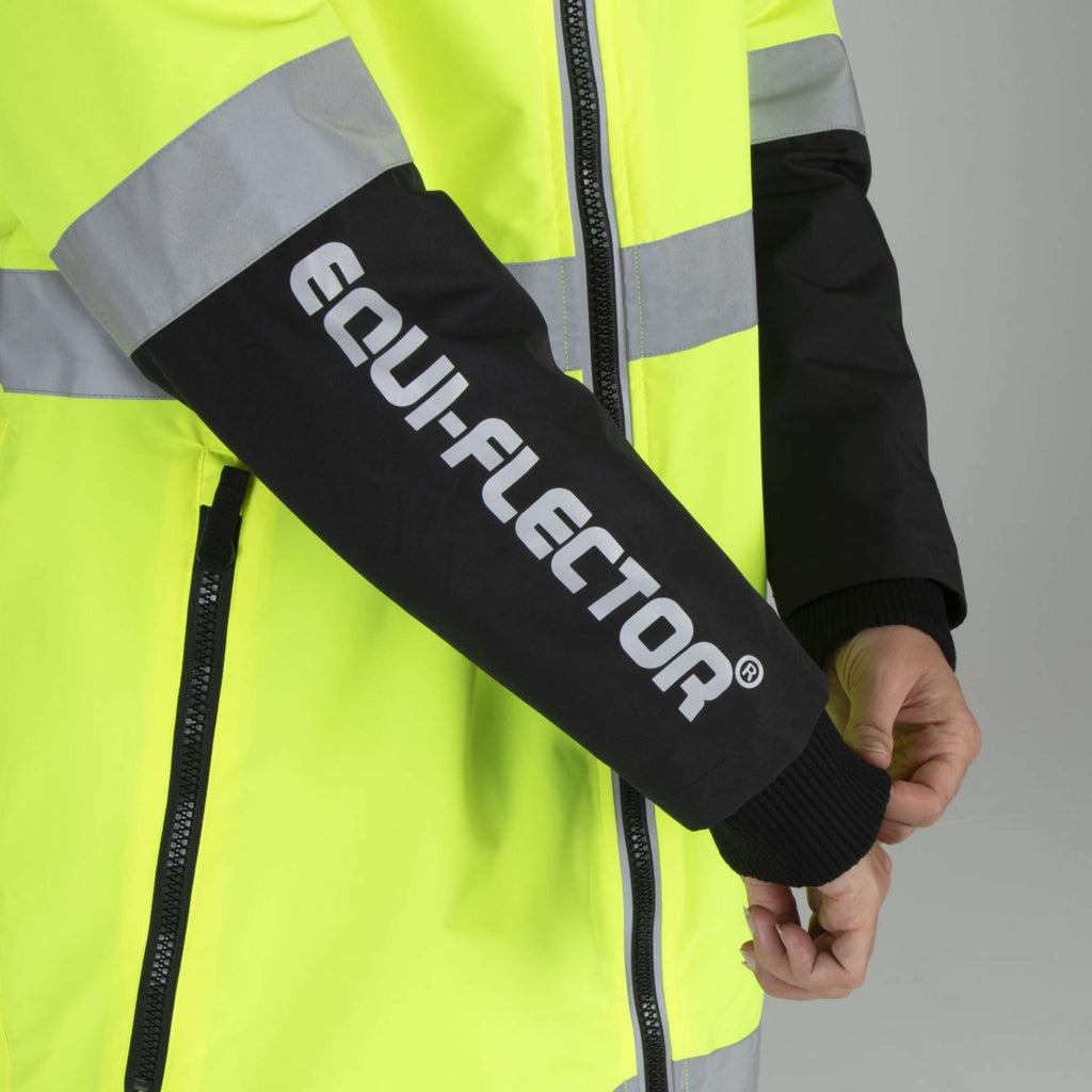 Equi-Flector by Shires Chaqueta Reflectante Largo Amarillo