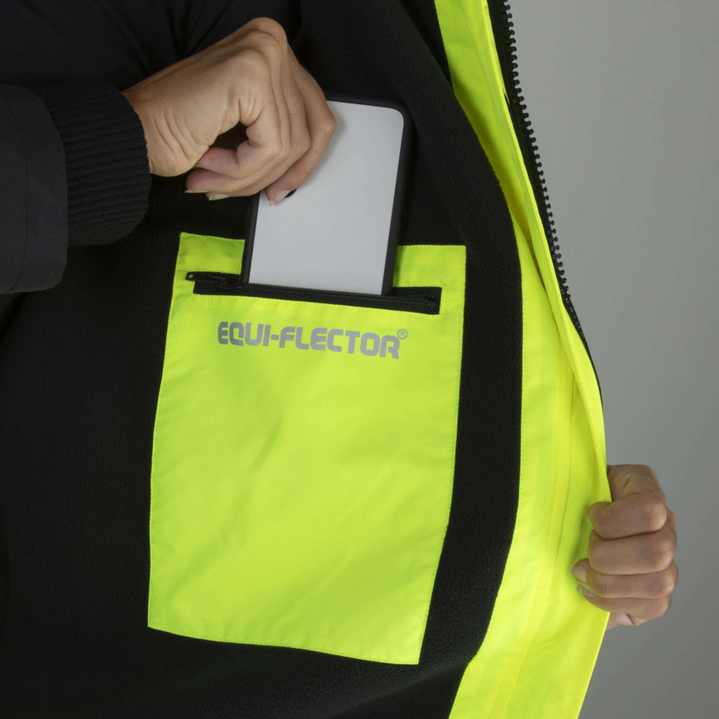 Equi-Flector by Shires Chaqueta Reflectante Largo Amarillo