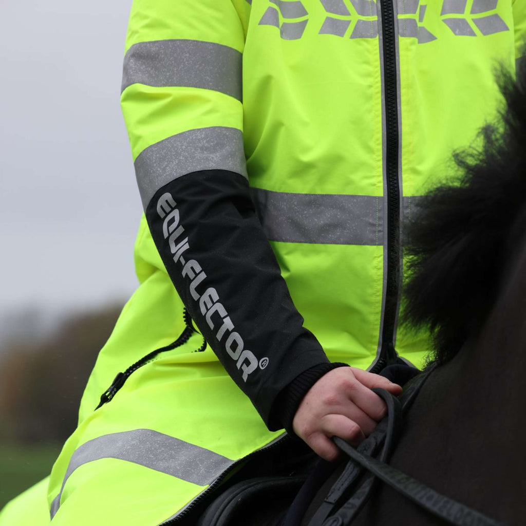 Equi-Flector by Shires Chaqueta Reflectante Largo Amarillo