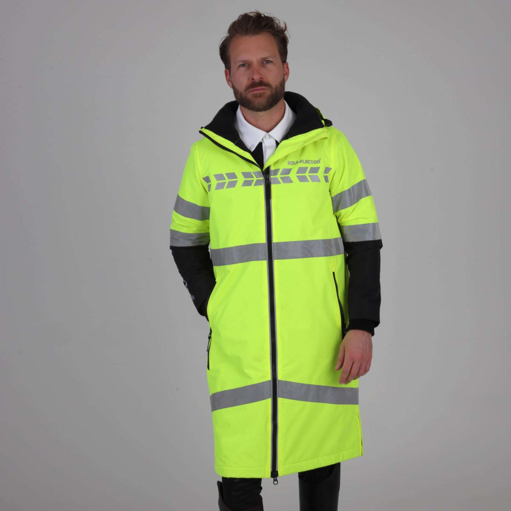 Equi-Flector by Shires Chaqueta Reflectante Largo Amarillo