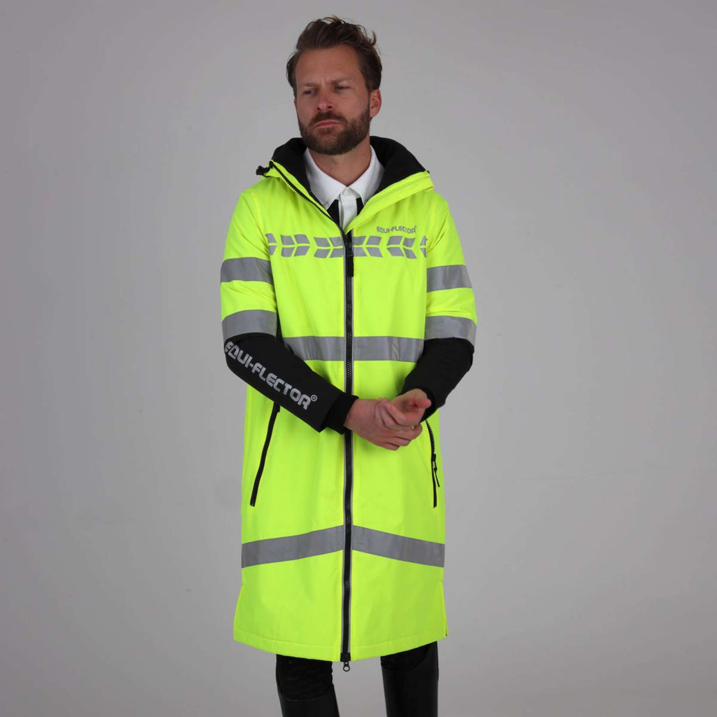 Equi-Flector by Shires Chaqueta Reflectante Largo Amarillo