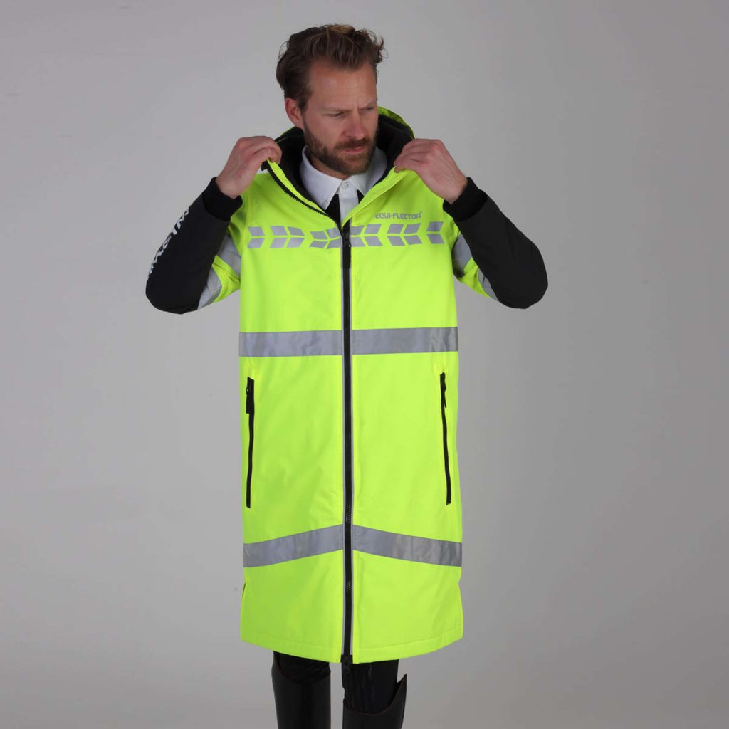 Equi-Flector by Shires Chaqueta Reflectante Largo Amarillo