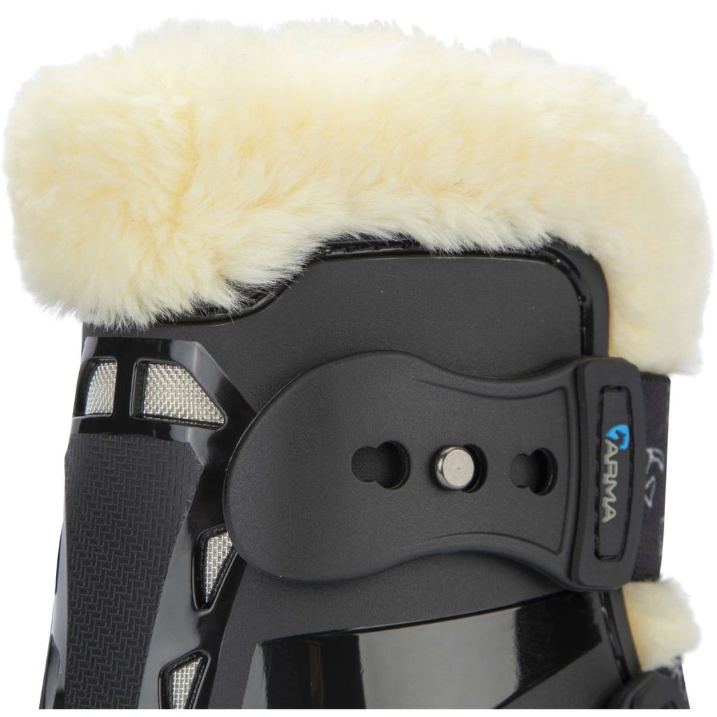 Arma by Shires Botas protectoras de menudillo Carbon Pro SupaFleece Negro