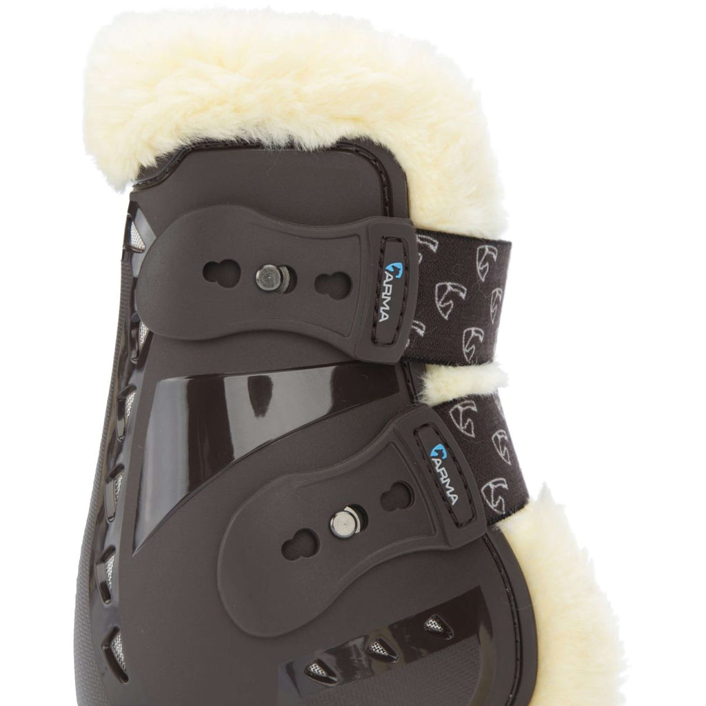 Arma by Shires Botas protectoras de menudillo Carbon Pro SupaFleece Marron