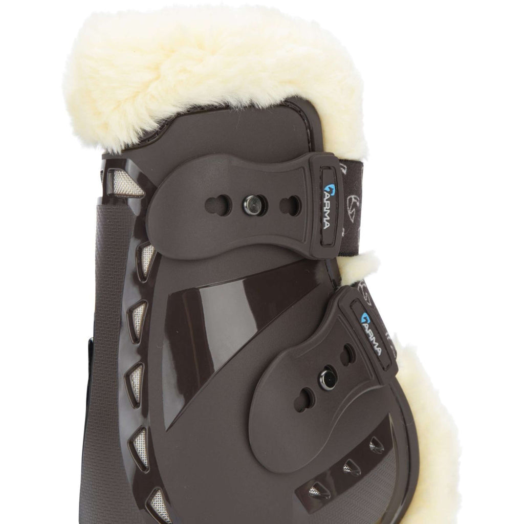 Arma by Shires Botas protectoras de menudillo Carbon Pro SupaFleece Marron
