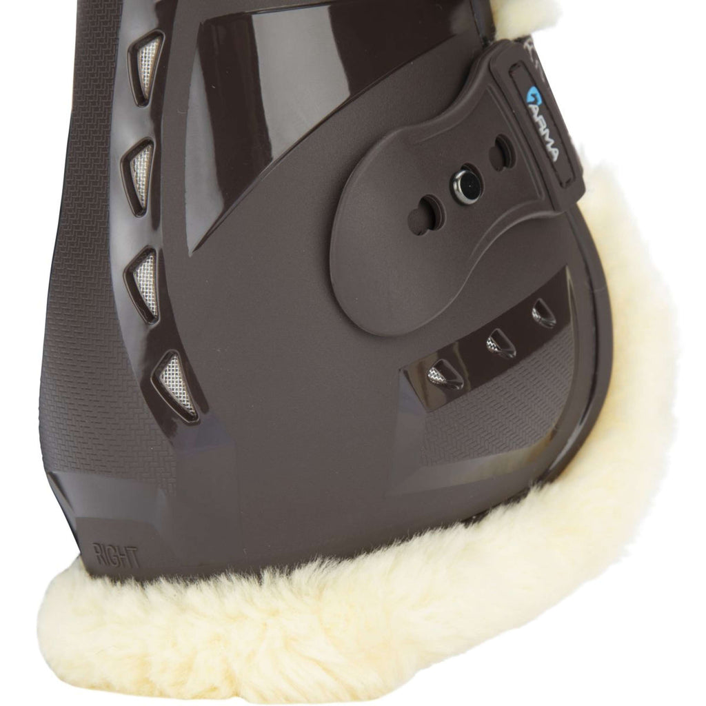 Arma by Shires Botas protectoras de menudillo Carbon Pro SupaFleece Marron