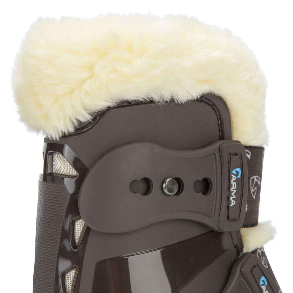 Arma by Shires Botas protectoras de menudillo Carbon Pro SupaFleece Marron