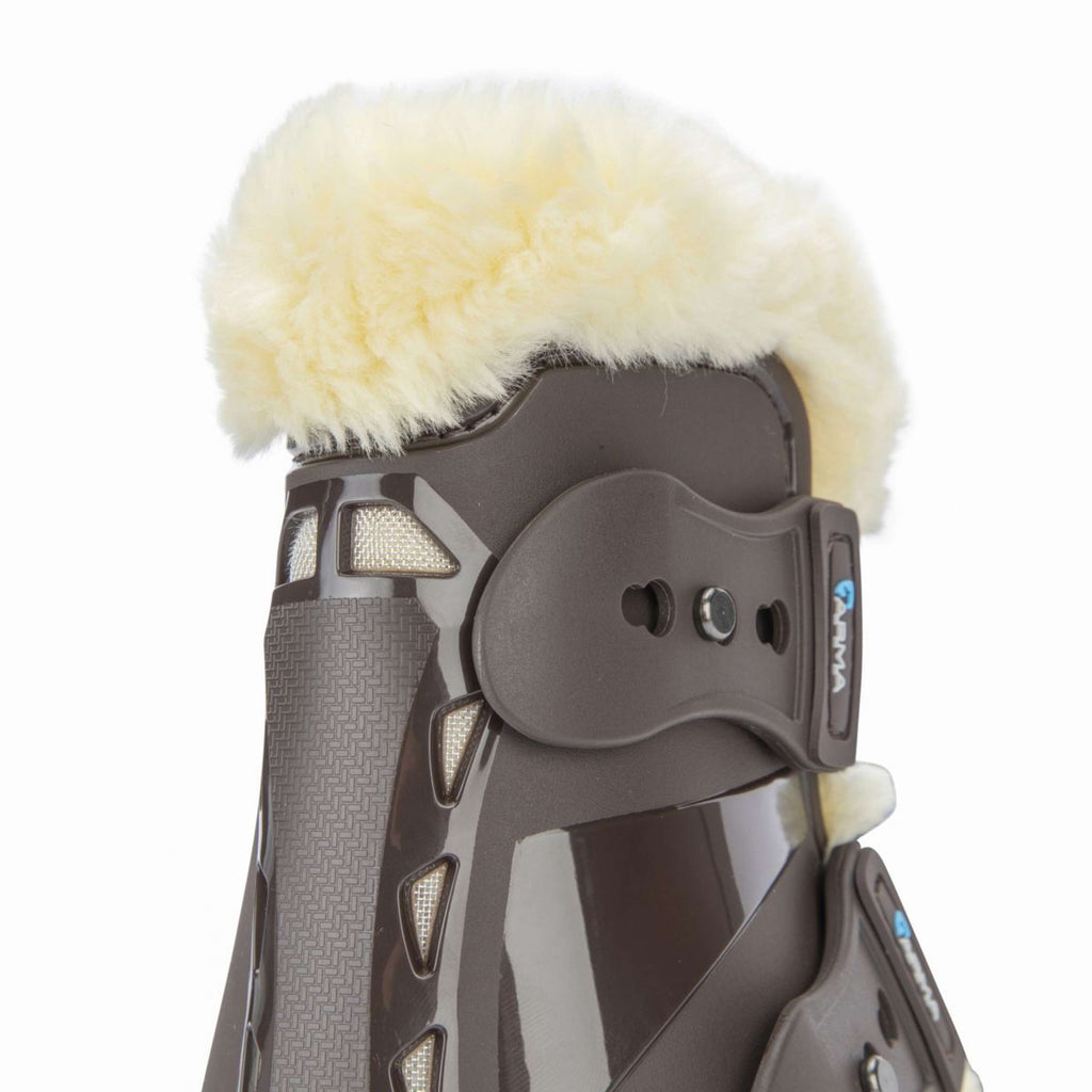 Arma by Shires Botas protectoras de menudillo Carbon Pro SupaFleece Marron