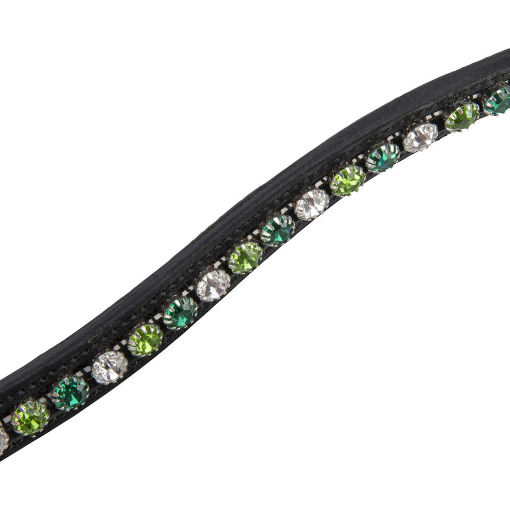 Velociti by Shires Frontal GARA Green Diamante Negro