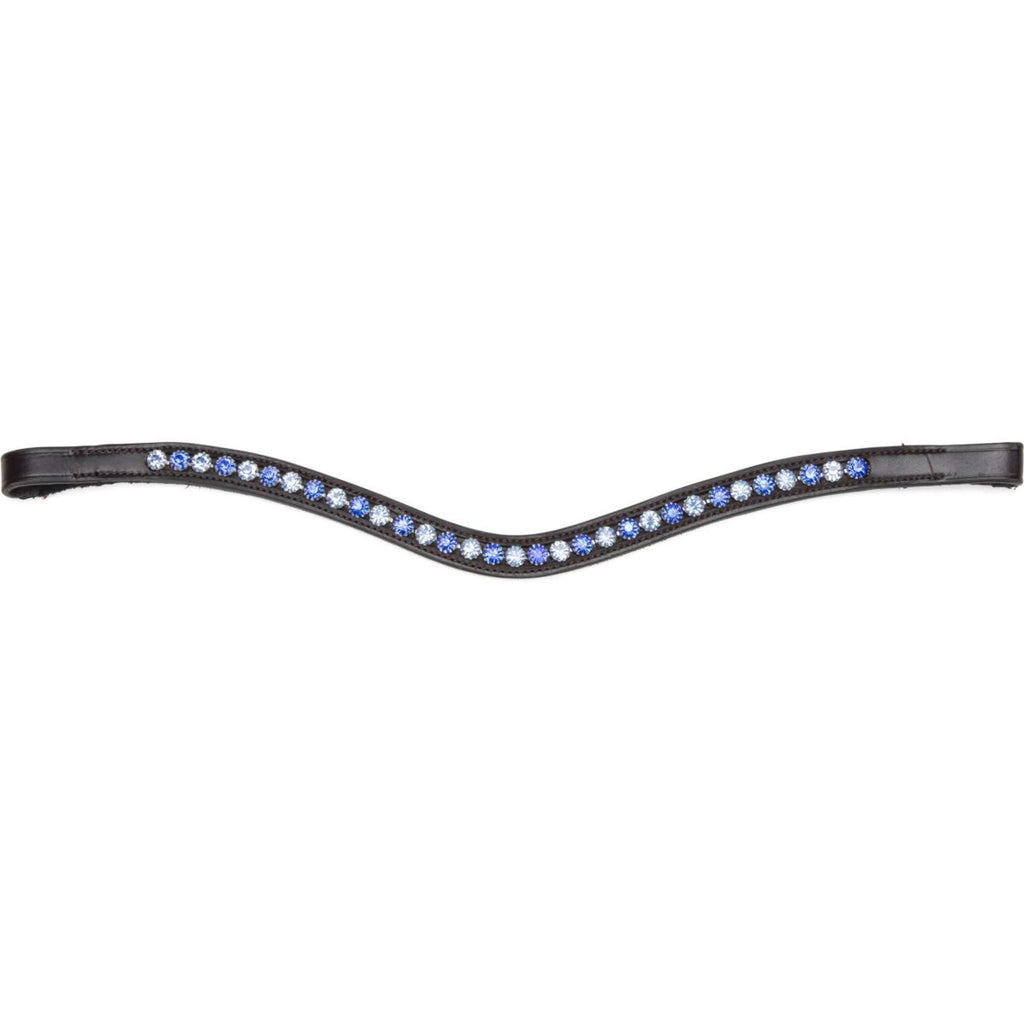 Velociti by Shires Frontal GARA Blue Diamante Negro