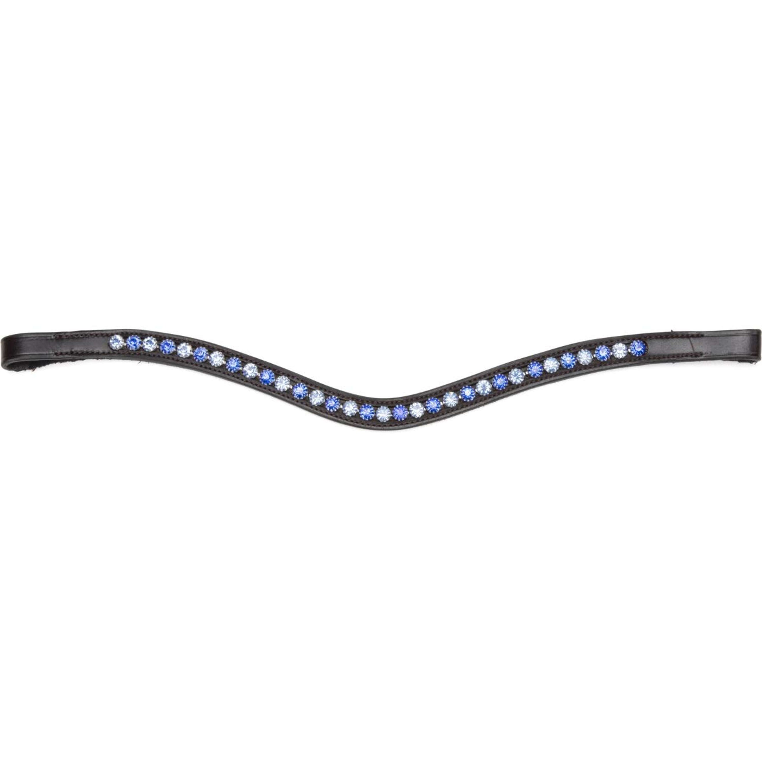 Velociti by Shires Frontal GARA Blue Diamante Negro