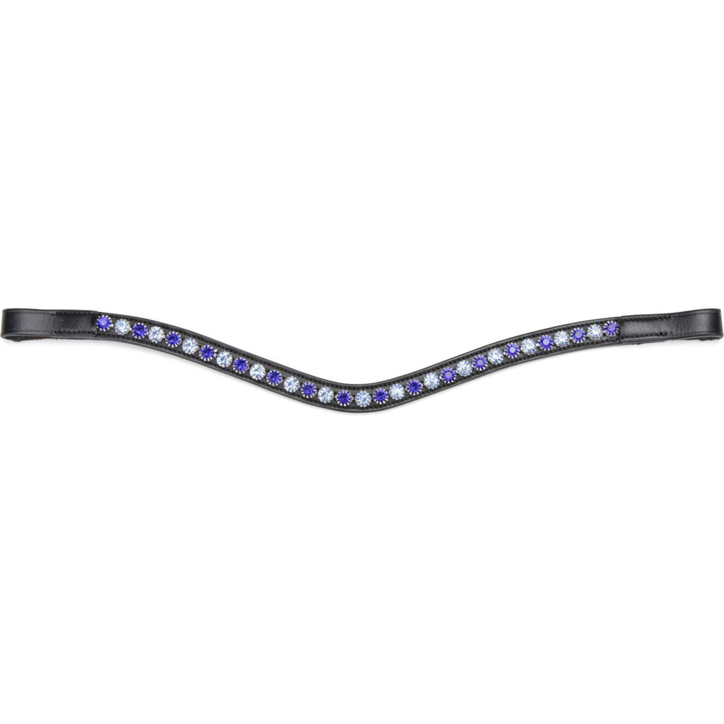 Velociti by Shires Frontal GARA Blue Diamante Negro