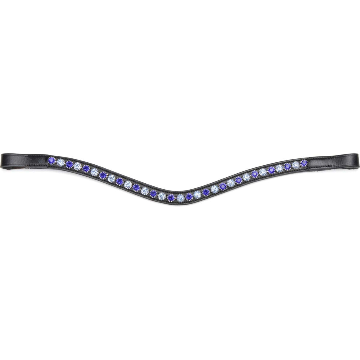 Velociti by Shires Frontal GARA Blue Diamante Negro