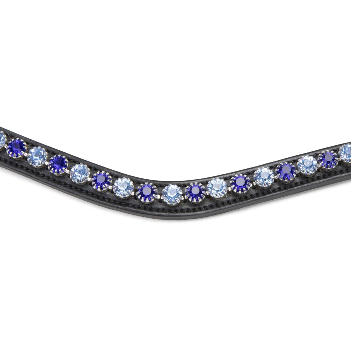 Velociti by Shires Frontal GARA Blue Diamante Negro
