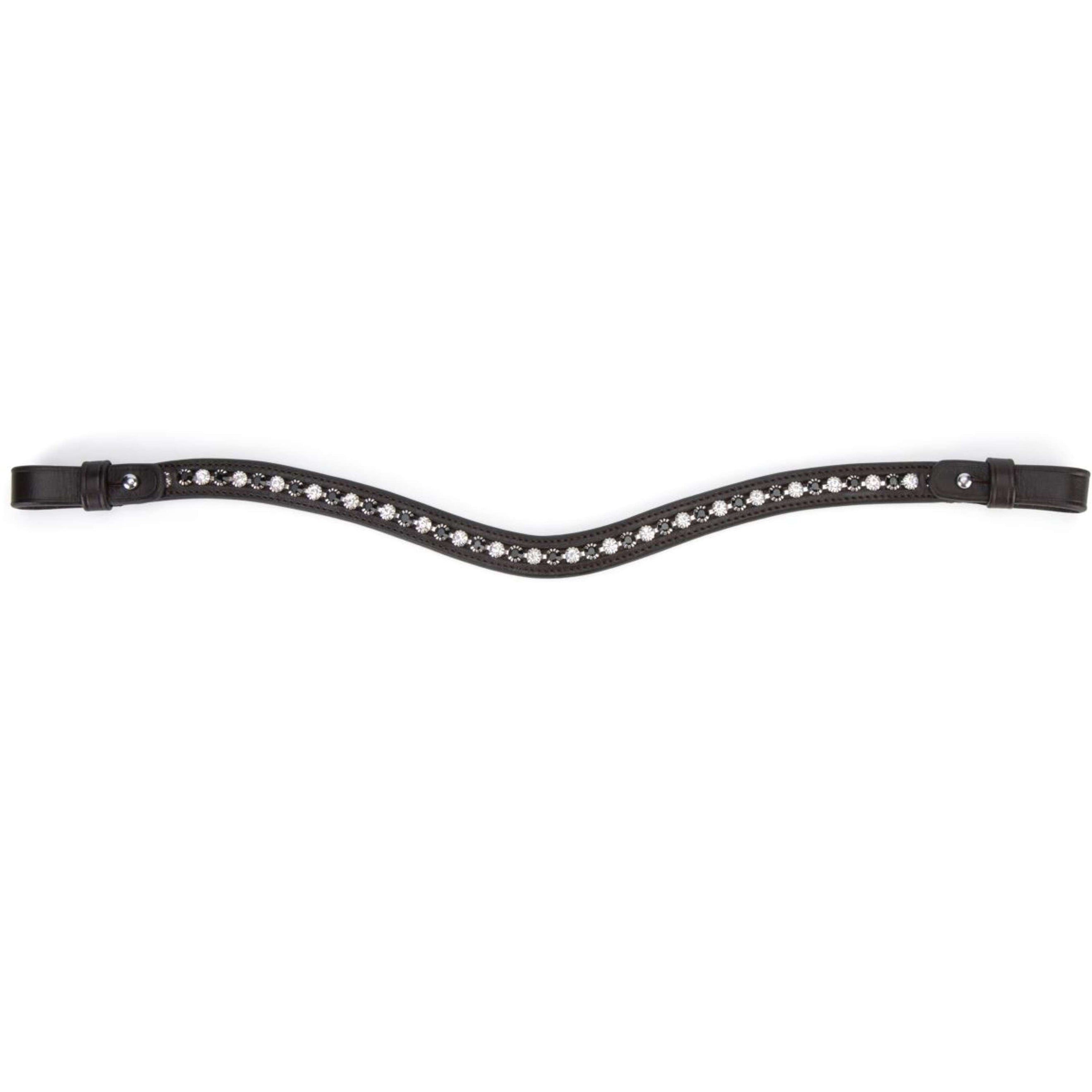 Velociti by Shires Frontal GARA Black Diamante Habana