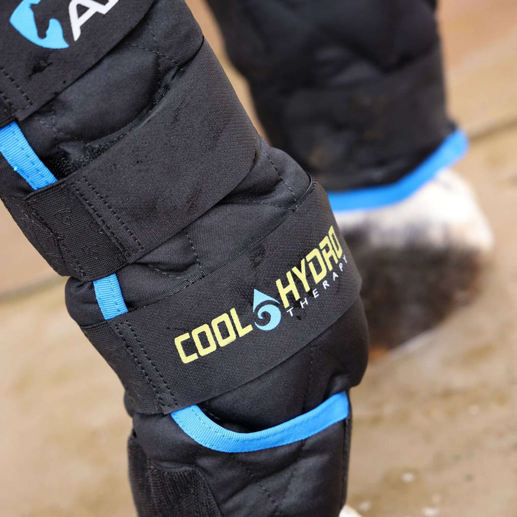 Arma by Shires Protectores de piernas Cool Hydro Therapy Negro