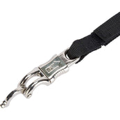 Shires Cuerda de amarre Bungee Breakaway Negro