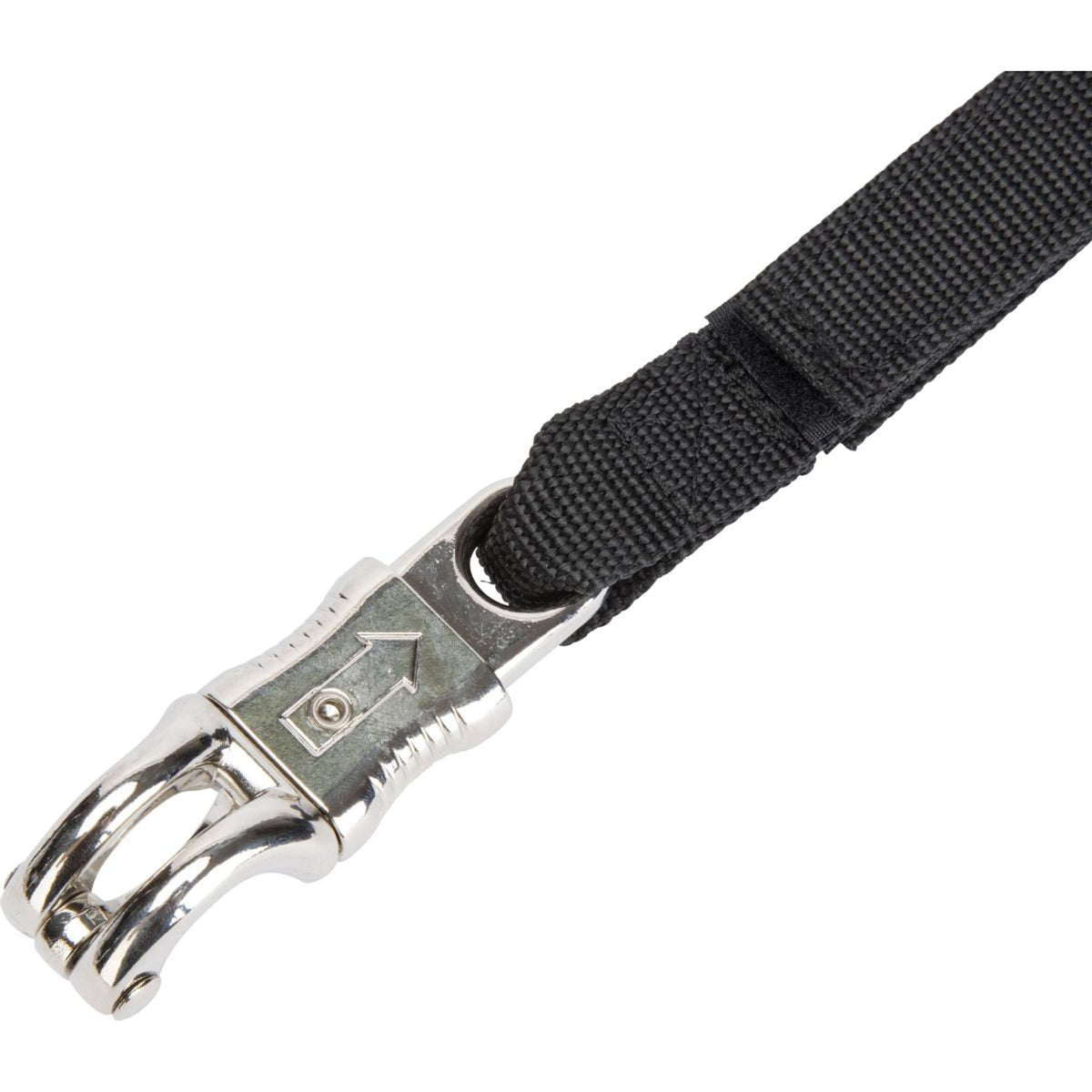 Shires Cuerda de amarre Bungee Breakaway Negro