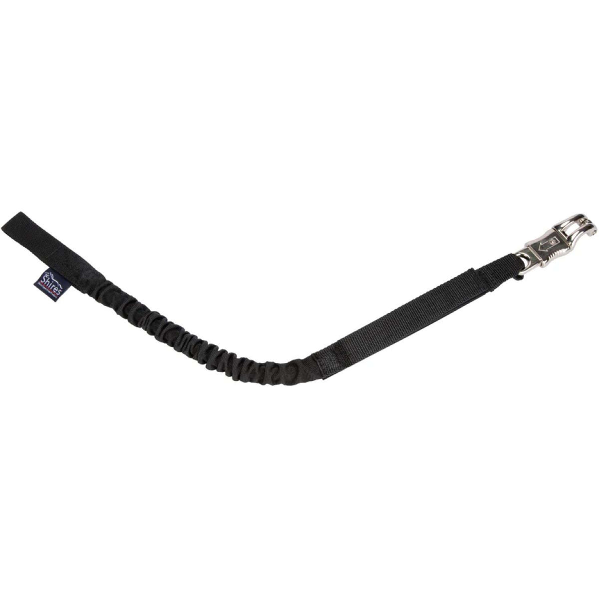 Shires Cuerda de amarre Bungee Breakaway Negro