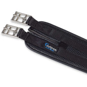 Shires Cincha Preformada Anti Rozaduras Negro
