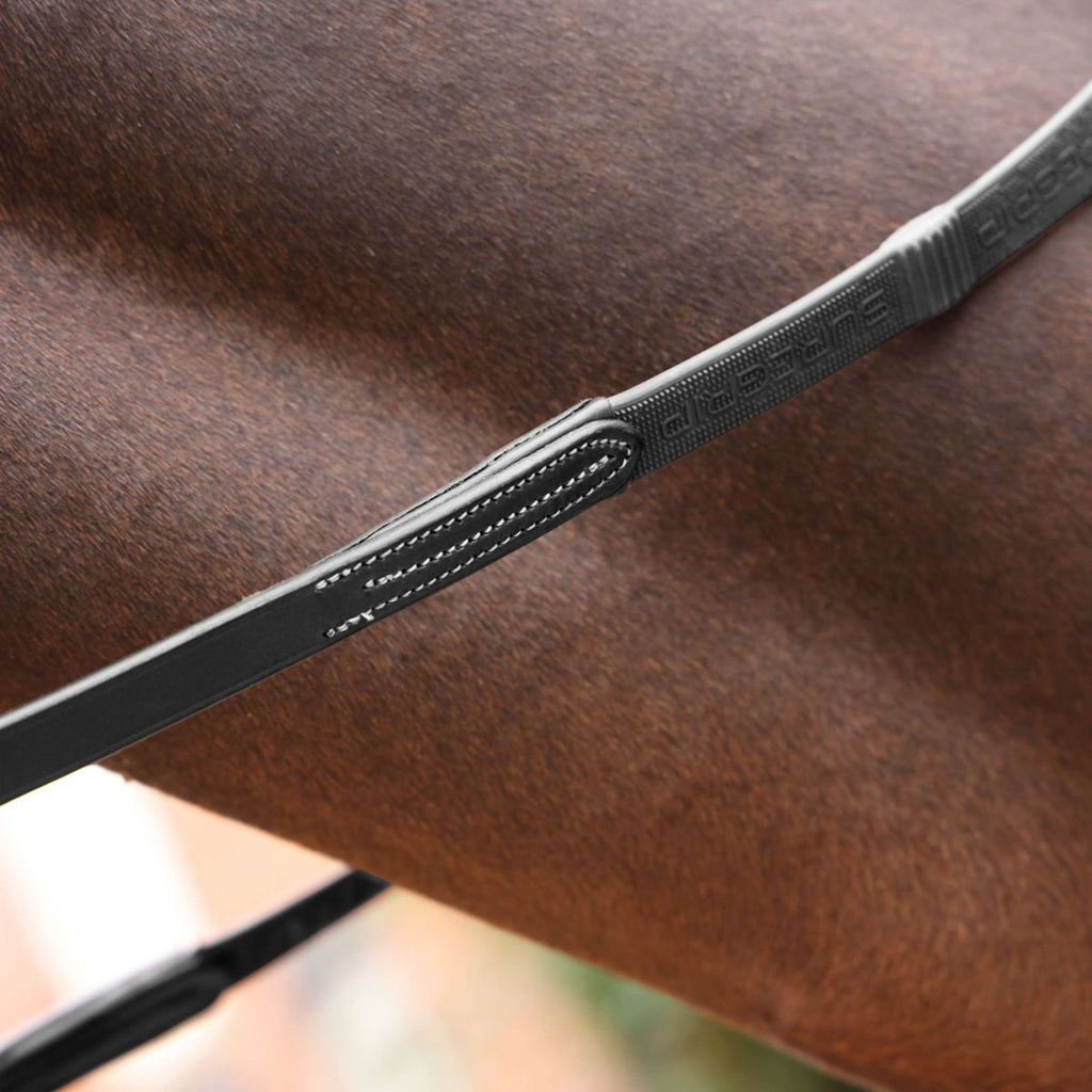 Velociti by Shires Riendas Lusso Elite Pro SureGrip Negro