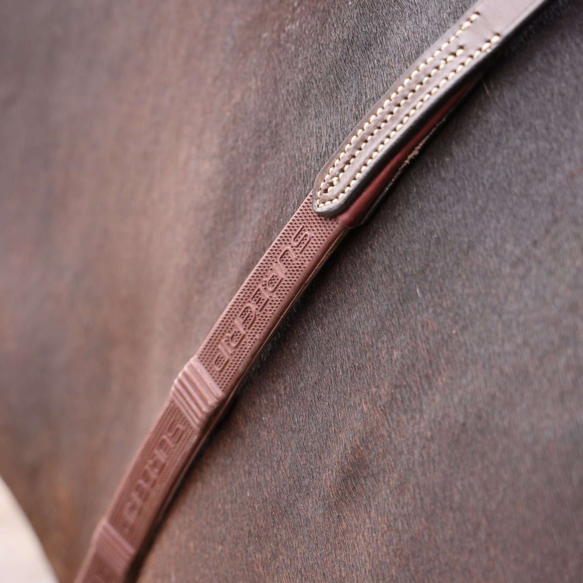 Velociti by Shires Riendas Lusso Elite Pro SureGrip Habana