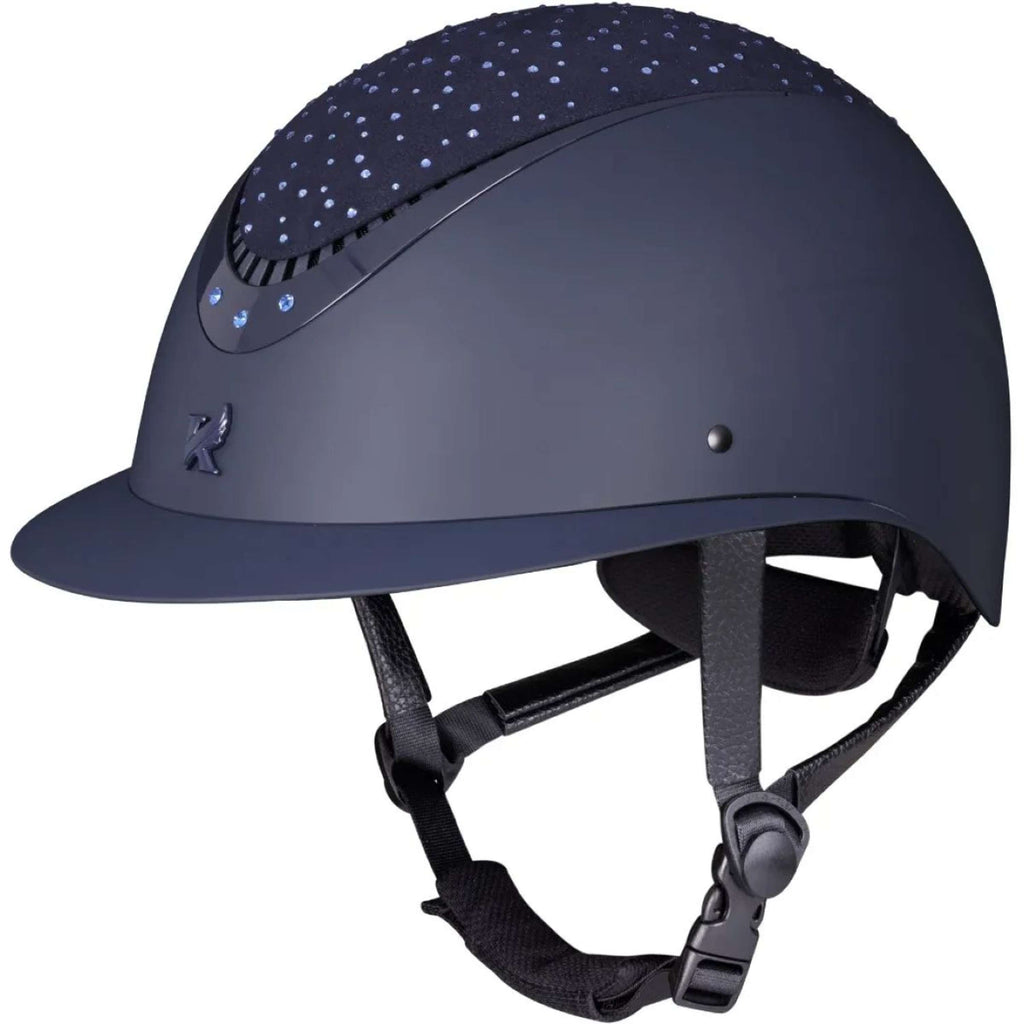 Karben by Shires Casco Viola Ellipse Navy
