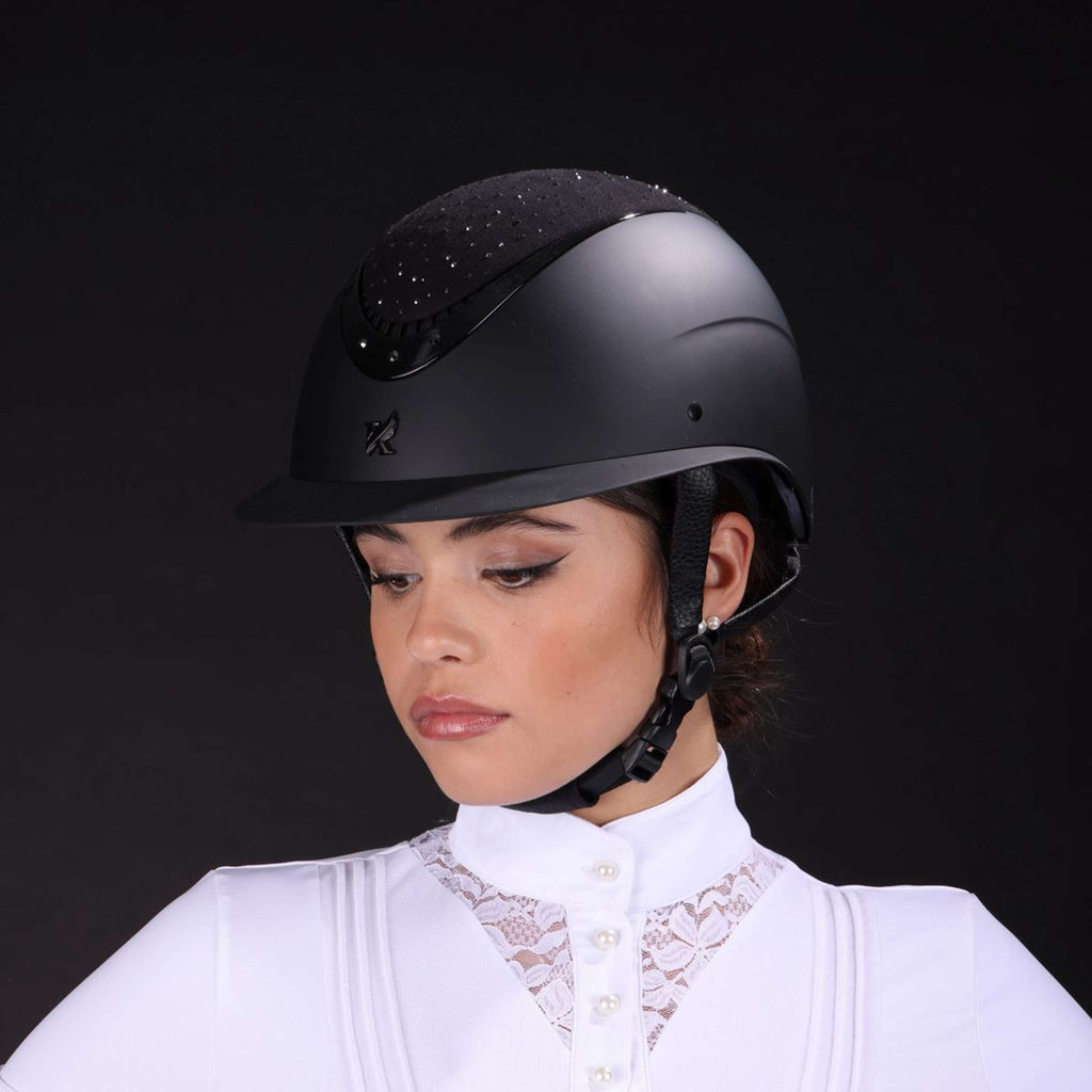 Karben by Shires Casco Viola Ellipse Negro