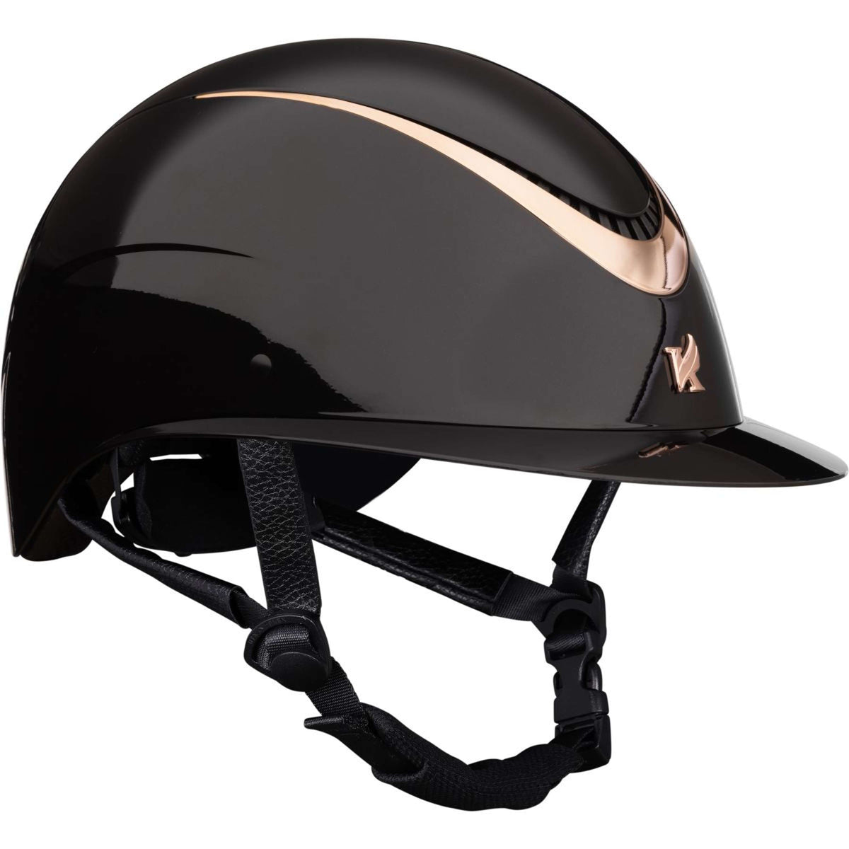 Karben by Shires Gorra Alina Ellipse Negro/Oro rosa