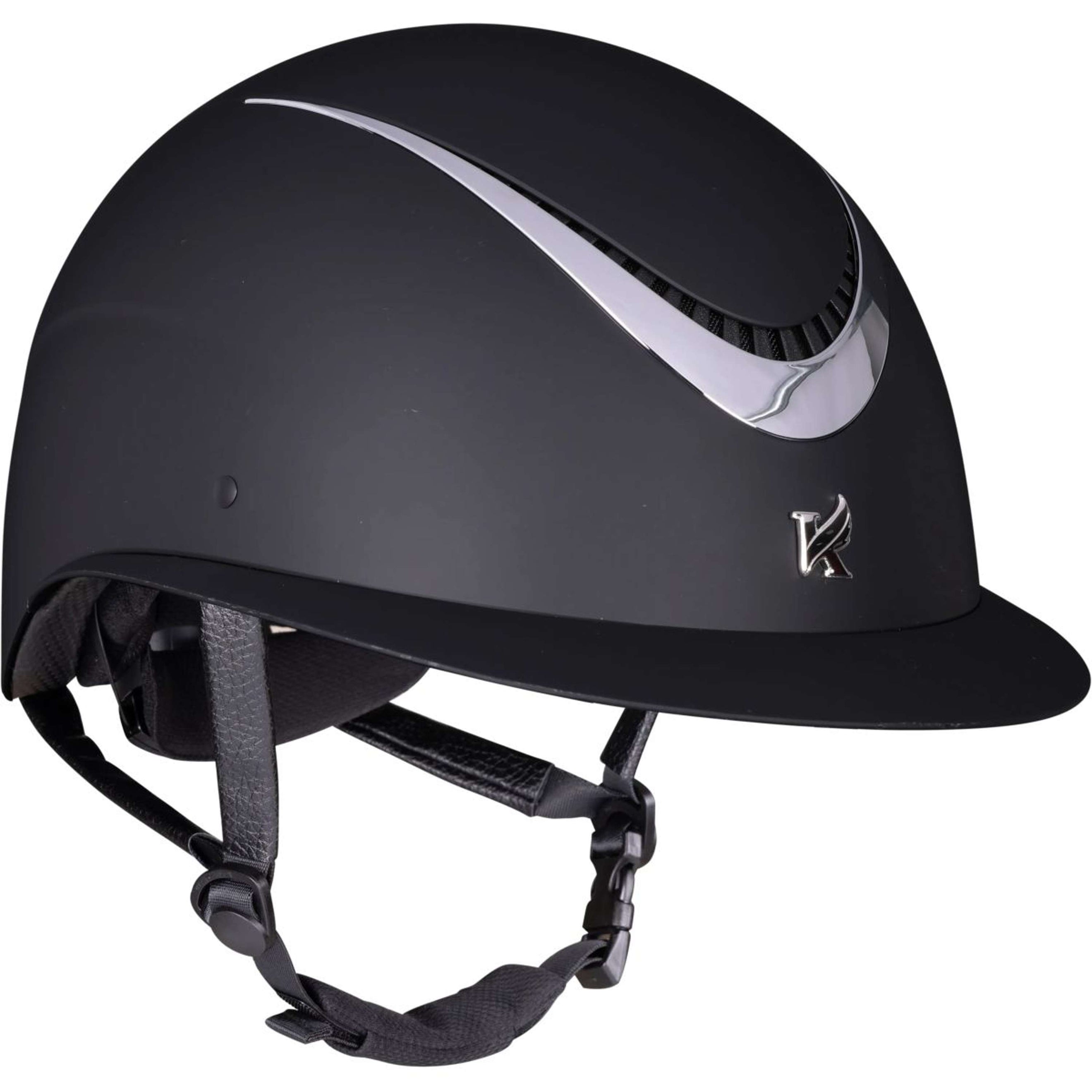Karben by Shires Casco Elisa Ellipse Negro/Plata