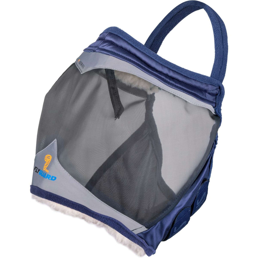 FlyGuard by Shires Máscara para Moscas Pro Fine Mesh Sin orejas Navy