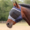 FlyGuard by Shires Máscara para Moscas Pro Fine Mesh Sin orejas Navy